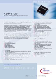 ADM5120X-AB-T-2-G 数据规格书 1