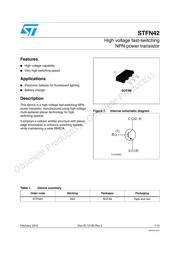 STFN42 datasheet.datasheet_page 1