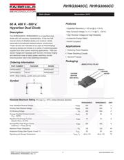 RHRG3060CC Datenblatt PDF