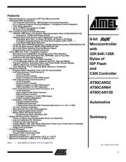 AT90CAN64-16AU datasheet.datasheet_page 1