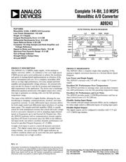 AD9243ASZ datasheet.datasheet_page 1