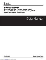 TVP5147 datasheet.datasheet_page 1