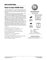 MC74VHCT00ADR2G datasheet.datasheet_page 1