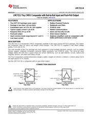 LMC7211AIM5X/NOPB Datenblatt PDF