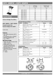 KBPC1008F 数据手册