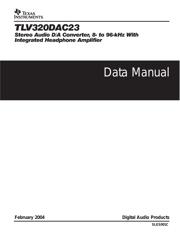 TLV320DAC23PWR 数据规格书 1