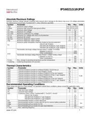 IPS6021PBF datasheet.datasheet_page 2