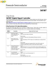 DSP56F807VF80E 数据规格书 1