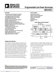 ADIS16251/PCBZ datasheet.datasheet_page 1