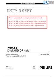 74HC58D 数据规格书 1