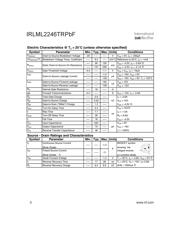 IRLML2246TRPBF 数据规格书 2