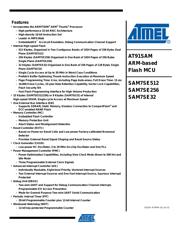 AT91SAM7SE512B-AU datasheet.datasheet_page 1