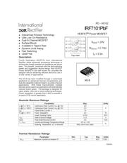 IRF7101PBF Datenblatt PDF