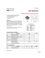 IRF7805TRPBF datasheet.datasheet_page 1