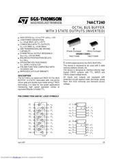 74ACT240 datasheet.datasheet_page 1