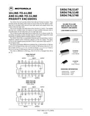 SN54LS148 datasheet.datasheet_page 1