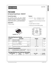 FDC645N_F095 datasheet.datasheet_page 2