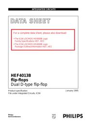 HEF4013 datasheet.datasheet_page 1