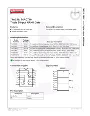 74AC10SC datasheet.datasheet_page 1