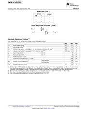 CLVC1G125QDBVRQ1 datasheet.datasheet_page 2