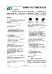STM32F302R8T7 datasheet.datasheet_page 1