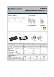 AON5820 datasheet.datasheet_page 1