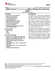 LM4674ATLX/NOPB datasheet.datasheet_page 1