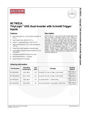 NC7WZ14L6X datasheet.datasheet_page 1