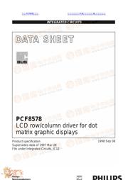 PCF8578 datasheet.datasheet_page 1