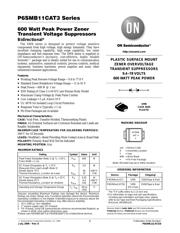 P6SMB27CAT3 数据规格书 1