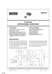 OPA177GS/2K5E4 datasheet.datasheet_page 1