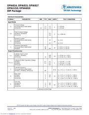 OPIA4010DTU 数据规格书 4