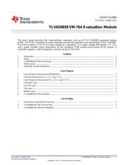 TLV62085EVM-764 datasheet.datasheet_page 1