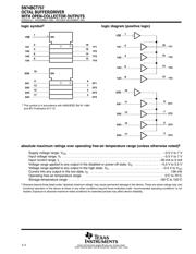 SN74BCT757DW datasheet.datasheet_page 2