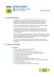 TEA1733CT/N1,118 datasheet.datasheet_page 1