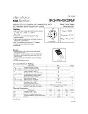 IRG4PH40KDPBF datasheet.datasheet_page 1