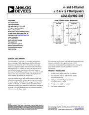 ADG1309BRUZ-REEL7 数据规格书 1