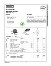 FDD6N20TF datasheet.datasheet_page 1