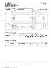 SN74LVC3G04YEAR datasheet.datasheet_page 4