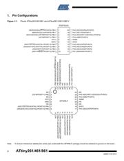 ATTINY461 数据规格书 2
