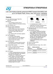 STM32F050K6U6A datasheet.datasheet_page 1