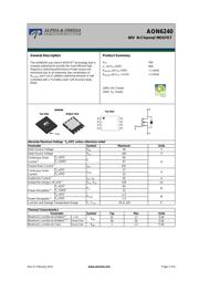 AON6240 datasheet.datasheet_page 1