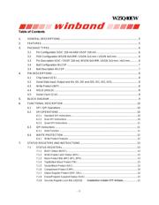 W25Q40EWUXIE TR datasheet.datasheet_page 2