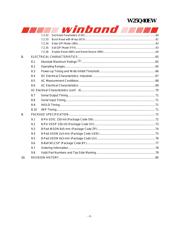 W25Q40EWUXIE TR datasheet.datasheet_page 4