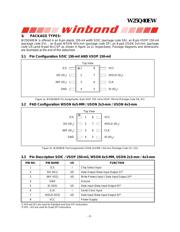 W25Q40EWUXIE TR datasheet.datasheet_page 6