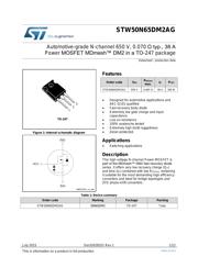 STW50N65DM2AG datasheet.datasheet_page 1