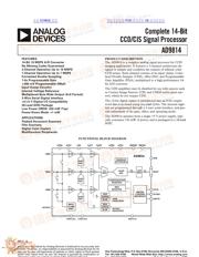 AD9814 datasheet.datasheet_page 1