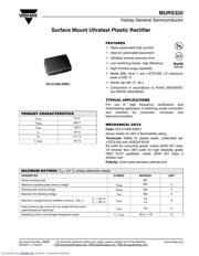 MURS320-E3/57T Datenblatt PDF