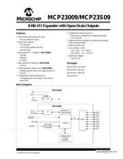 MCP23S09 datasheet.datasheet_page 1