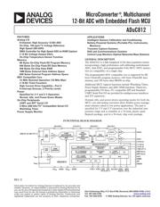 ADUC812BSZ Datenblatt PDF